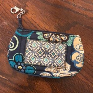 Vera Bradley ID wristlet/keychain
